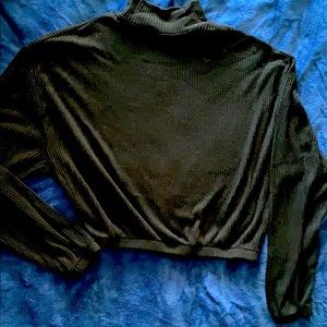 Black crew neck